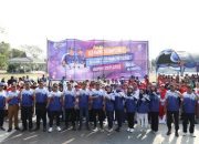 Diikuti Puluhan Peserta, Lomba SSHB Bupati Sampang Cup Jaring Atlet Senam Berbakat