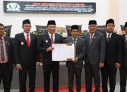 Bupati – Wabup Sampang Hadiri Rapat Paripurna DPRD Persetujuan Raperda Pertanggungjawaban APBD TA 2022