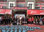 Jalin Sinergi, HUT IWO Ke 11 Gelar Senam Sehat Bersama Forkopimda di Lapas Narkotika Kelas IIA Pamekasan