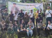 Peduli Lingkungan, Polsek Larangan Pamekasan Budayakan Tanam Bibit Pohon