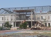 Proyek Pembangunan Gedung Polres Sumenep Abaikan K3 Konstruksi