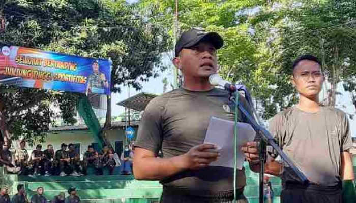 Buka Turnamen Bola Voli Dandim Cup Ke-Xl, Letkol Infantri Ubaydillah: Junjung Tinggi Sportivitas