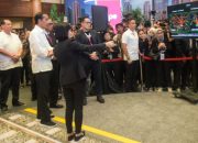 Presiden Jokowi Tinjau Pameran Hub Space di JCC