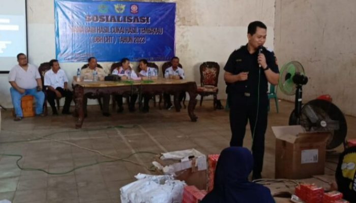 Tingkatkan Kualitas Pengawasan Satpol PP Pamekasan Gelar Sosialisasi Rokok Ilegal di PR Pewe Taobacco