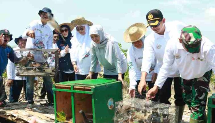 Puluhan Personel Polres Sumenep Diturunkan Amankan Kunjungan Gubernur Jatim