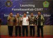 Diskominfo Lanching CSIRT dan Sosialisasi Tanggap Insider Siber.