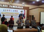 Polres Pamekasan Berhasil Ungkap Kasus Pencurian, Tiga Pelaku Berhasil Diamankan