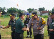 Kunker Pangdam V Brawijaya Pastikan Wilayah Pamekasan Pemilu 2024 Berjalan Kondusif dan Aman