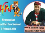 Direktur.RSUD SMART Pamekasan Mengucapkan Hari Pers Nasional 2024