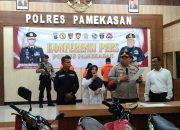 Satreskrim Polres Pamekasan Berhasil Ringkus Tiga Orang Dalam Kasus Tindak Kriminal Curanmor