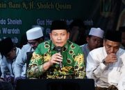 Haul KH. Sholeh Qosim, Wabup Sidoarjo Mohon Doa Mengatasi Permasalahan Bencana Alam di Sidoarjo