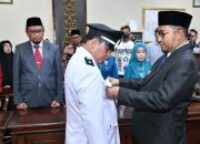 Kades Matanair Dilantik, Bupati Tekankan Sinergitas Guna Bangun Desa