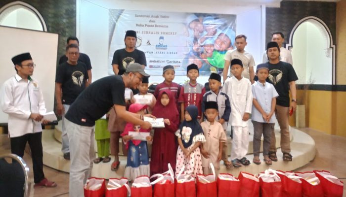 Jelang Lebaran, AJS – BRIGIB Tunjukkan Kepedulian pada Anak Yatim