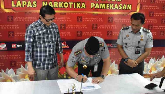 Jaga Integritas, Lapas Narkotika Kelas IIA Perbarui MoU Bersama Yayasan Pelita Kekasih Allah