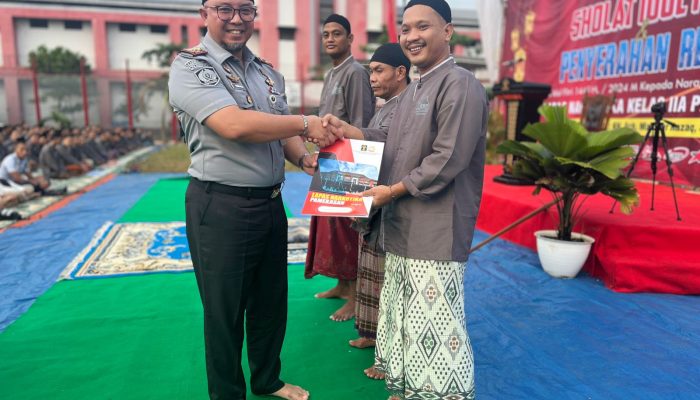 159.557 Narapidana Lapas Kelas IIA Pamekasan Dapat Remisi Hari Raya Idul Fitri
