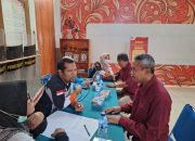 Bersama Tim Medis Puskesmas Lapas Kelas III Arjasa Rutin Cek Kesehatan WBP