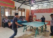 Lapas Kelas III Arjasa Gelar Lomba Tenis Meja Sambut HBP ke-60