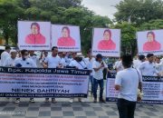 Orator Aksi di Polda Jatim Lakukan Aksi Nekat, Tantang Kapolres Pamekasan Buktikan Diri