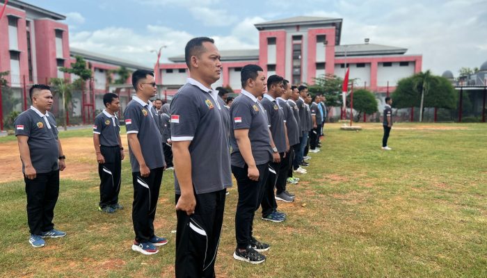 Meriahkan HBP, Lapas Narkotika Kelas Kelas IIA Pamekasan Gelar Upacara Pembukaan Pekan Olahraga Pemasyarakatan