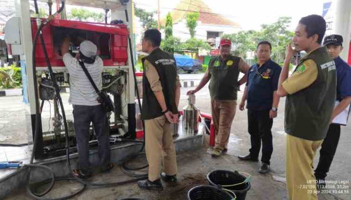 UPTD Metrologi Legal Sumenep Tera Ulang PUBBM Pastikan Konsumen Tak Dirugikan