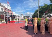 Lapas Narkotika IIA Pamekasan Gelar Upacara Penutupan HBP Ke-60