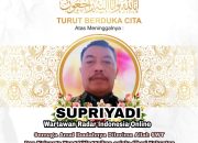 Turut Berbela Sungkawa Atas Meninggalnya Almarhum SUPRIYADI Wartawan Radar Indonesia Online