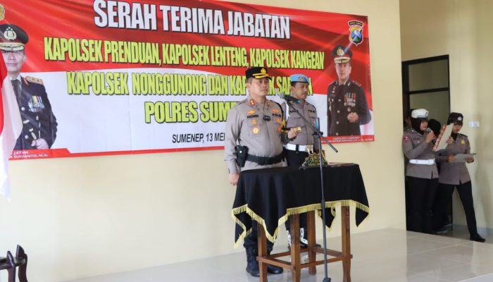 5 Kapolsek di Mutasi, Kapolres: Wujudkan Pola Pikir dan Budaya Kerja Yang Baik