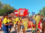 Antusias Warga Lihat Festival Jaran Serek Even Sumenep 2024