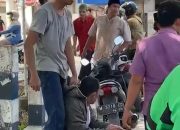 Ketahuan Curi Motor di Siang Hari, Seorang Pemuda Ditangkap Warga Nyaris Dimassa