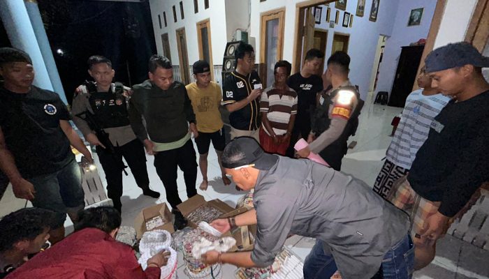 Polres Probolinggo Berhasil Amankan Ratusan Bahan Peledak Jenis Mercon di Besuk