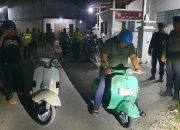 Kapolres Pamekasan Patroli Naik Vespa, Cek Kesiapan Anggota Pengamanan Obyek Vital Pemilu