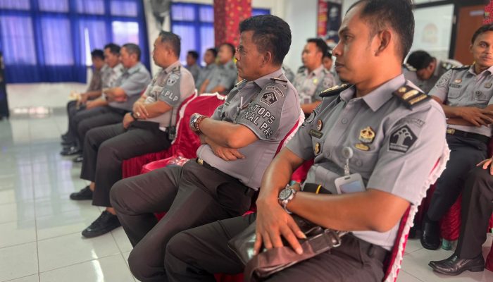 Monitoring Polda Jatim, Lapas Narkotika Kelas IIA Pamekasan Pastikan Kinerja Polsuspas Sesuai SOP