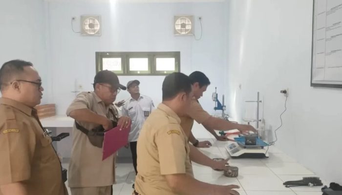 DPUPR Lakukan Pendampingan Penyegaran Operasional Laboratorium Pengujian Konstruksi