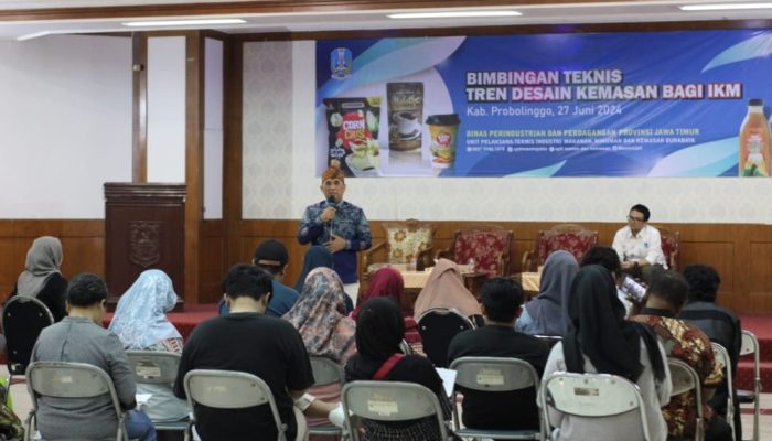 Disperindag Jatim-DKUPP Gelar Bimtek Tren Desain Kemasan Bagi IKM