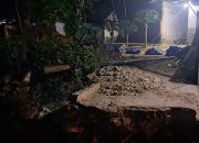 Imbas Pekerjaan Mega Proyek Layanan Internat Wilayah Ganding Jadi Lumpuh