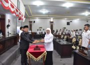 Paripurna DPRD, Penandatanganan Oleh Wakil Bupati Sumenep Hasil Pansus Raperda RPJPD 2025-2045