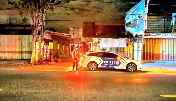 Satlantas Polres Lumajang Gelar Patroli Malam Cegah Laka Lantas dan Balap Liar