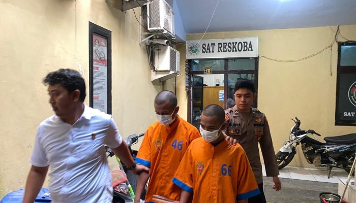 Apes, Dua Pemuda Hendak Edarkan Sabu Ditangkap Satresnarkoba Polres Lumajang