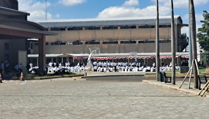 Ditengarai, Kegiatan PKKMB Kampus UNIBA Sumenep Ala Militer, Sejumlah Mahasiswa Tumbang Hingga Jatuh Pingsan