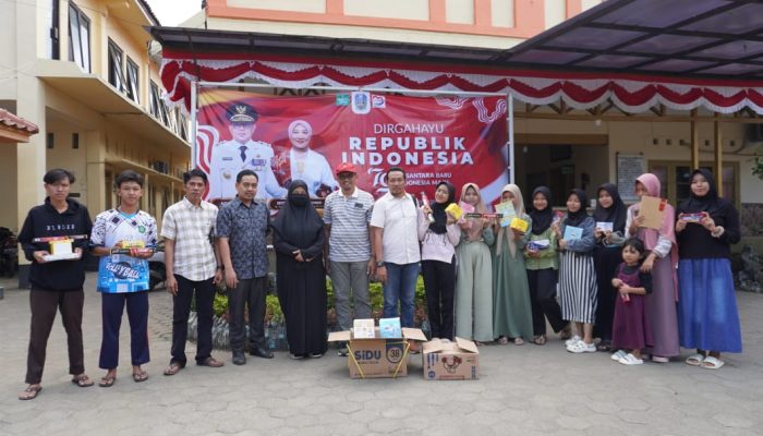 Peserta PKA BPSDM Propinsi Jawa Timur asal Sumenep Bantu Panti Asuhan