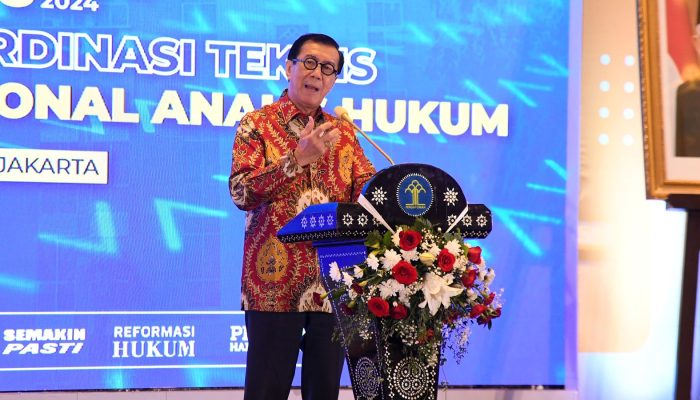 Kukuhkan Organisasi Profesi Analis Hukum, Menkumham: Kembalikan Wibawa Hukum di Tengah Masyarakat