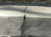 Baru Dibangun, Proyek Plengsengan di Blu’uran Sampang Alami Kerusakan