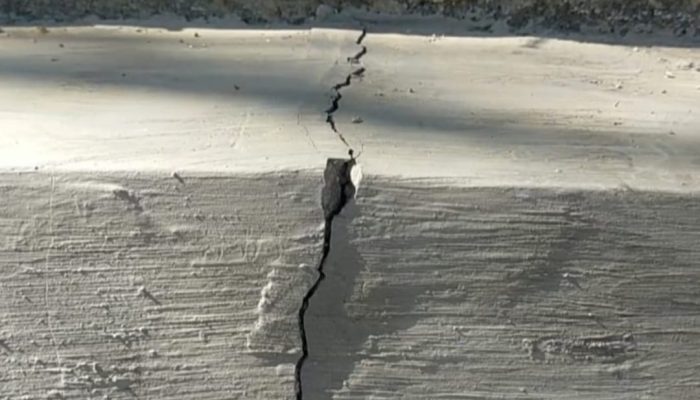 Baru Dibangun, Proyek Plengsengan di Blu’uran Sampang Alami Kerusakan