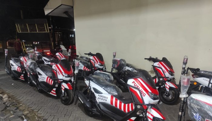 Pemkab Sumenep Dapat Bantuan Motor Pusling Roda Dua, Kadinkes P2KB Irit Bicara