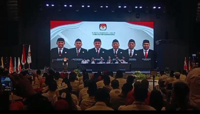 KPU Lumajang Tetapkan Nomor Urut Paslon Cabup dan Cawabup Pilkada 2024