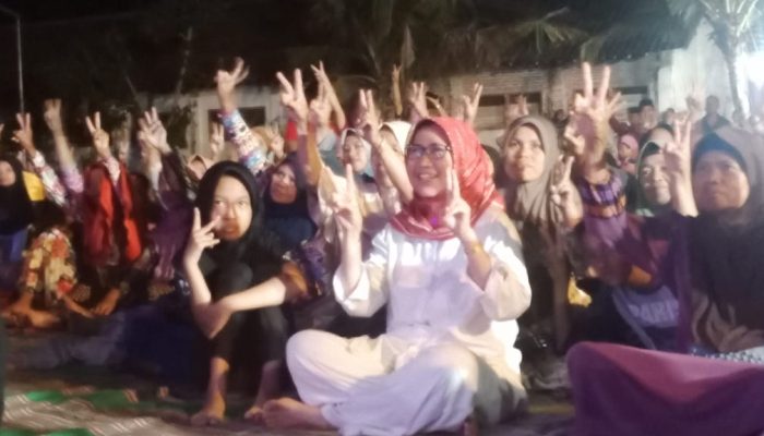 Layak Dipilih, Paslon Bunda Indah Mas Yudha Dapat Dukungan Penuh Warga Banjarwaru