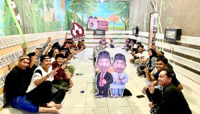 Puluhan Pemuda Kecamatan Gapura Siap Menangkan Fauzi – Kiai Imam Hasyim di Pilkada Sumenep