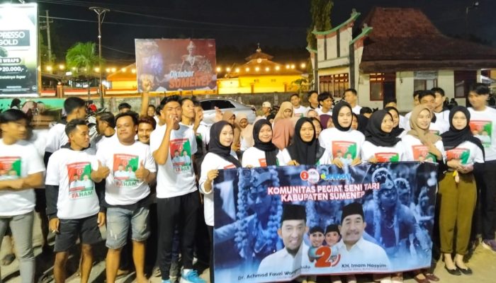 Harapkan Program Berlanjut, Paguyuban Seni Tari Deklarasi Dukung Fauzi – KH. Imam Hasyim Menang Pilkada 2024