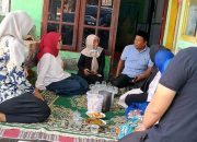 Bunda Indah Takziah ke Rumah Pasien Posbiyandu Keswa Jogotrunan