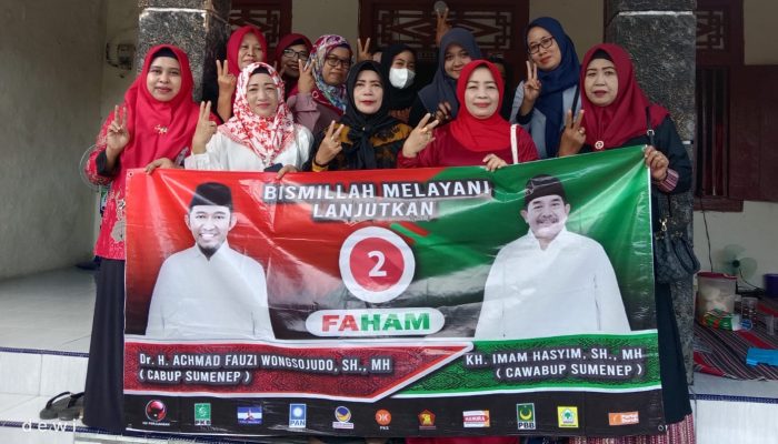 Srikandi Kelurahan Kepanjin Bakal Bergerak Menangkan Paslon Nomor Urut 02 Fauzi – Kiai Imam